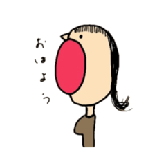 大きなお口のマチ子さん