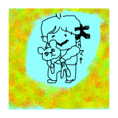 はなちゃんオリジナルスタンプ1