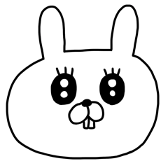 riekimのゆるゆるうさぎちゃん