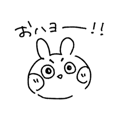 まゆげうさぎ③