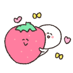 biepo 動く♪　春っぽいしろまーる