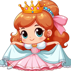 魅力たっぷり！かわいいプリンセスのスタン