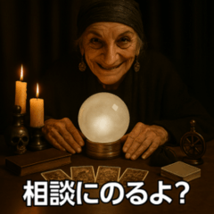 占い師のお言葉風スタンプ