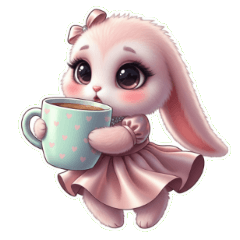 耳長うさぎちゃん びっくり大声