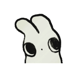 おめめまんまるうさぎ!