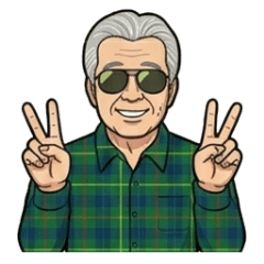 ちょいクールなじいちゃん-１