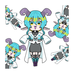 VTuber蒼研華 使いやすい！感情スタンプ