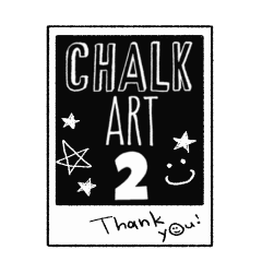 ▶動く♪チョークアート風スタンプ２