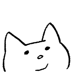 表情が出にくいネコ