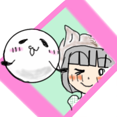 しろくてまるいあいつとかぶりものなこ