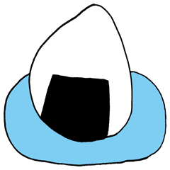 おにぎりちゃんの表情