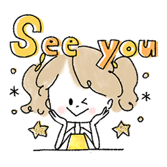 敬語のゆるかわ♡ガーリースタンプ