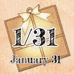 1月31日記念日BIGスタンプ