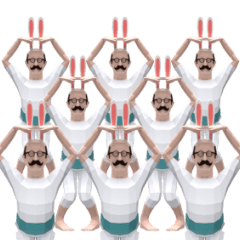 小さいおじさん3D ②