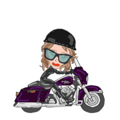 動く「アメリカンな単車」大好き for Lady2