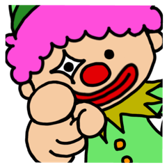 かわいい 癒し系 ピエロの ぴー助です！