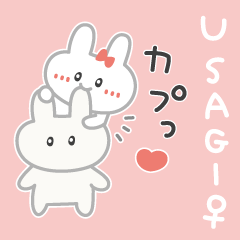 カップルうさぎ♀
