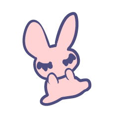 ゆめかわぴんくうさぎ