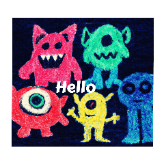 クレヨン モンスター トーテム