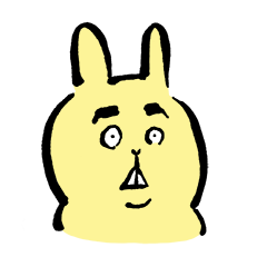 まゆげのこいうさぎ