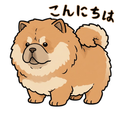 ふわもこチャウチャウ