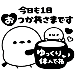 モノクロ♡シマエナガ