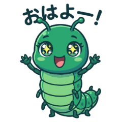 もちもち！カブトムシの幼虫