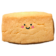 クッキー と 顔