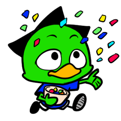 千田純生河童スタンプ