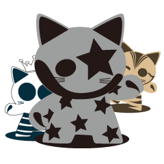 ゆるゆるにゃんこスタンプ