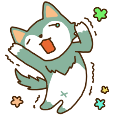 オオカミくんスタンプ