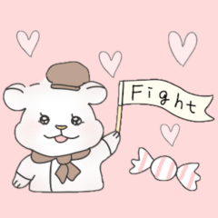 リトルパティシエなきうさちゃん★スタンプ