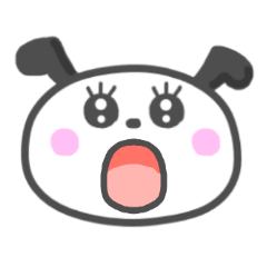 お顔で伝える　わんこ