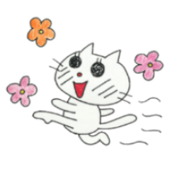 楽しい猫スタンプ