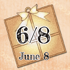 6月8日記念日BIGスタンプ