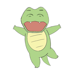 ワニくんは感情的