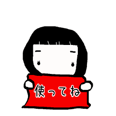 小さな女の子と大きなりんご