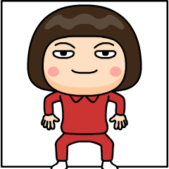 芋ジャージ女子の仲良しフレンド