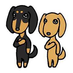 ２匹のダックスフンドと仲間たち 2