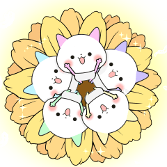 カラフルにゃんこ隊