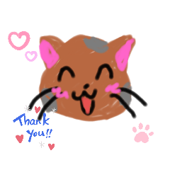 いろんなネコちゃんイラスト