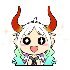 ONE PIECE  ヤマト坊ちゃんと周りの人達