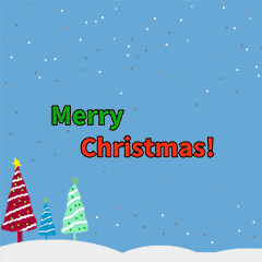 [artshop] Merry Christmas (En)