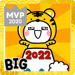 大人の敬語年賀スタンプ♡BIG♡【2022年】