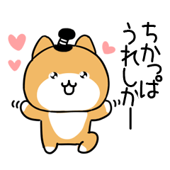 武士柴犬＠博多弁スタンプ＠99