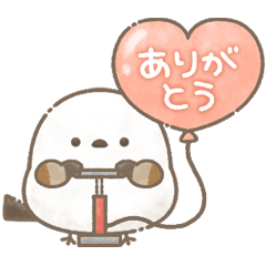 もちっと！シマエナガさん。＊やさしい言葉