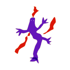 らくがきの世界。