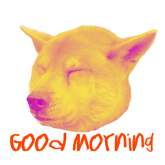 カラフルで可愛めの諭吉スタンプ