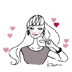 薫さんのスタンプ