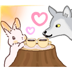 うさぎ大好きオオカミくん